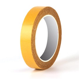 ZYBHMJE 1 Pcs Double-Sided Fabric Tape Heavy Duty Super Sticky Multifunctional Double Sided Tape Wide Double Sided Mounting Tape for Home Office School (32.8ft Long+ 0.6inch width)