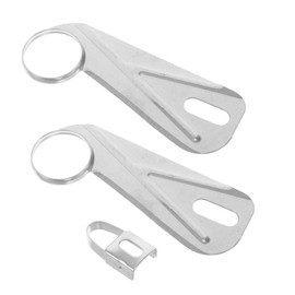 STOBAZA 1set Peeling Machine Accessories Blade French Fry Cutter for Potatoes Electric Potato Peeler Apple Accessories Electric Peeler Fruits and Vegetables Peelers Stainless Steel 3pcs