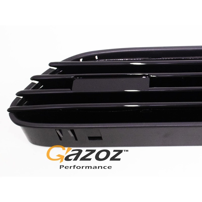 Gazoz Performance Replacement Glossy Black Side Grill Grille Fender Vents