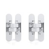 Emuca - Invisible Hinge for Access Doors, Set of Two