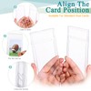 Trading Cards Protector Case Acrylic Clear Baseball Card Holders with