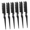 Vaguelly 6Pcs Hair Teasing Comb for Men Professional Three Row