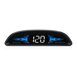 Liiiyuan GPS Speedometer G2, Mph Digital Speedometer for Car with Speed Warning, Fatigue Driving Warning, Heads up Display for Cars Compatible with All Car