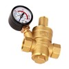 DN15 Pressure Regulator Brass Adjustable Water Pressure Regulator Reducer with