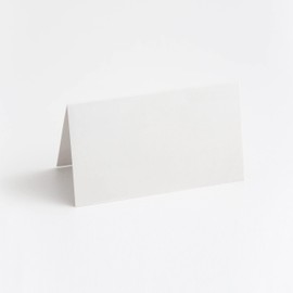 Punkcards - Name Place Cards - Tent Cards - Plain White Table Cards - Table Setting - Placement Cards - Wedding Name Cards - 85mm x 55mm When Folded (60 Cards)