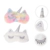 Baluue 2pcs Unicorn Shading Eye Mask for Boys and Girls