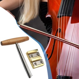 Reamer Tool - Peg Hole Reamer for 3/4 4/4 Violin,1:26 Taper Instruments Musical Parts Repair for Basses Viola Guitar Luthier Women Men