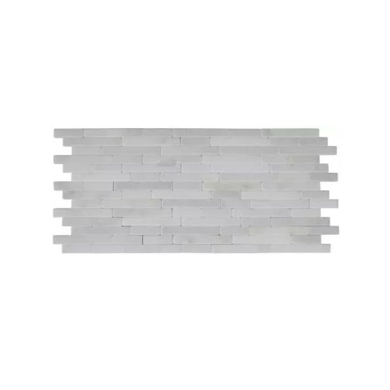 Tenedos 8x18 Greecian White Carrara Tumbled Marble Wall Tile –
