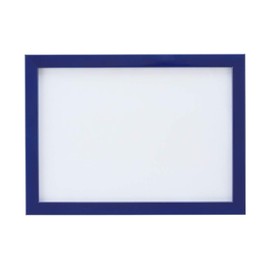 Wooden Puzzle Frame New Deluxe Wood Frame Premium Blue (7.2 x 10.1 inches)