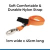 ID Lanyard Neck Strap with Metal Clip and Breakaway Safety