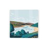 Dartmoor Ceramic Coaster Set - Devon UK Landmarks/Landscapes Square Set