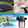 YUUUPIM Electric Air Pump Portable Quick-Fill Air Pump with 3