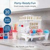 Nostalgia Snow Cone Shaved Ice Machine - Retro Table-Top Slushie