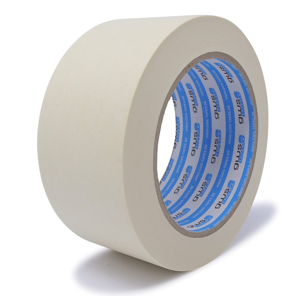 gws Fine Crepe Masking Tape, Various Widths, Length: 50 m,