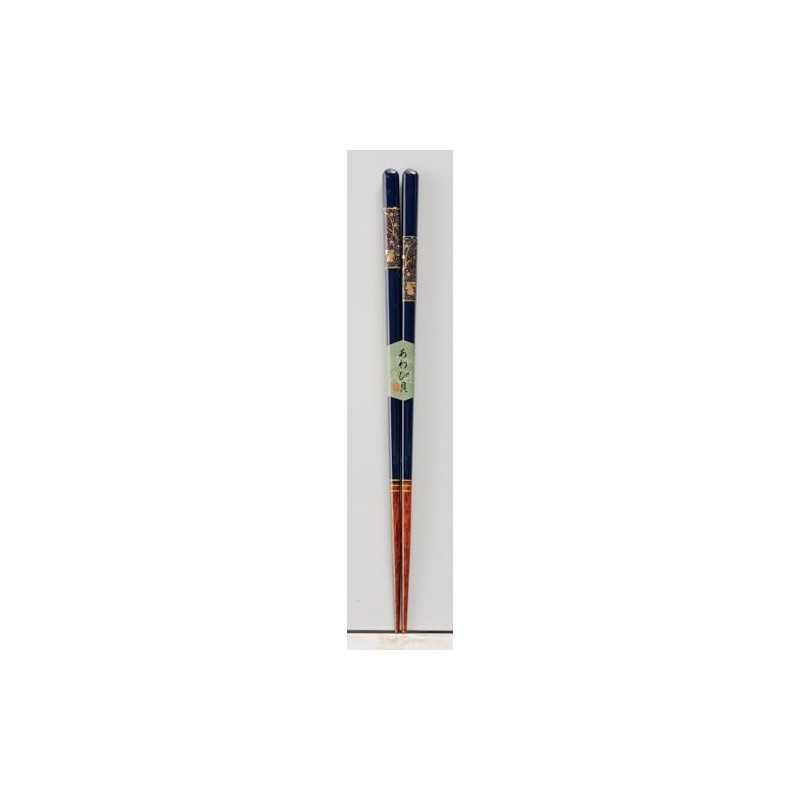 Kawai 039435 Chopsticks Rabbit Chirashi Shell, Navy, 9.1 inches (23