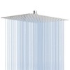 NearMoon Rain Shower Head, High Flow Stainless Steel Square Rainfall