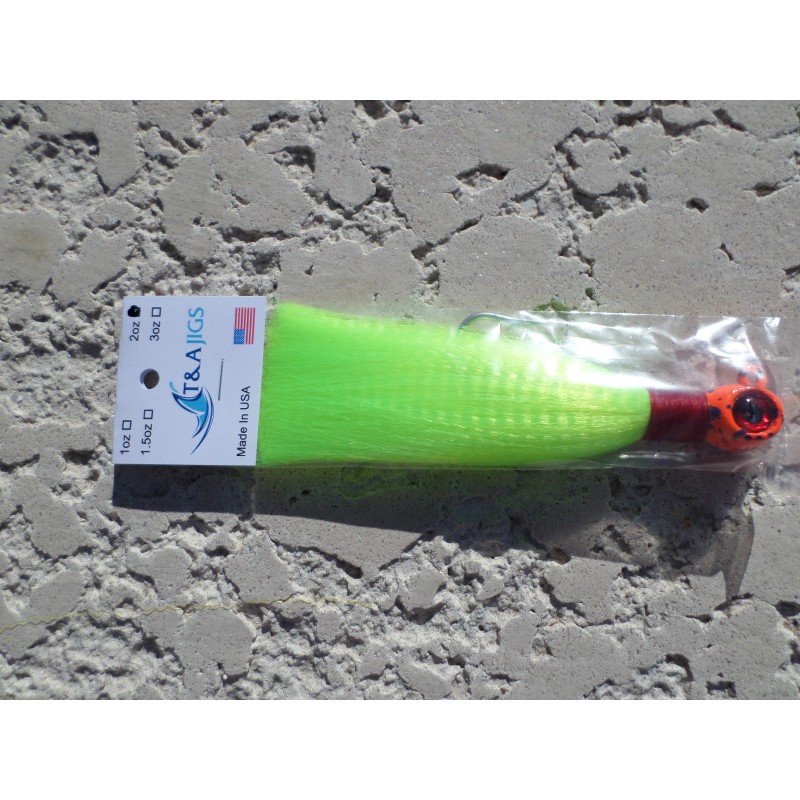 T&A JIGS Lot of 5 Saltwater Fishing T&A JIGS COBIA