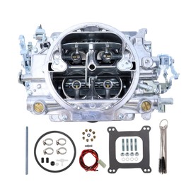 SVKZGFZ 1405 Carburetor for Edelbrock 1405 Performer 600 CFM Square Bore 4-Barrel Carb Replacement for Chevy Corvette Silverado GMC Mercury Mustang Manual Choke