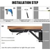 AUTOHJ Folding Shelf Brackets - 20 Inch 2 Pcs Heavy