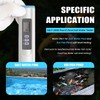 usvehj SALT-3050 Digital Salinity Tester, for Pool & Pond Salt