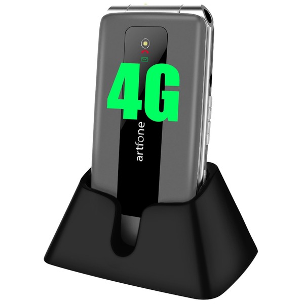 4G Senior Mobile Phone, 4G Big Button Flip Mobile Phone