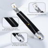 LiZEROGDAX 2Pcs Channel Knife, 2 in 1 Lemon Zester Tool,