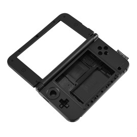 Replecement Case for 3DS LL, Full Housing Case Cover Shell Repair Parts Complete Replacement Kit for 3DS XL Black