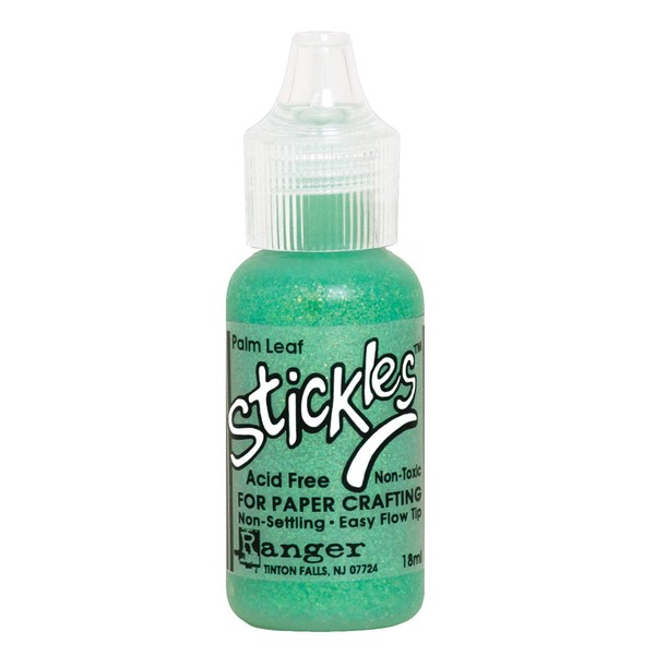 Stickles Glitter Glue .5oz-Palm Leaf Fabric