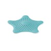 Umbra 023014-276 Starfish Hair Catcher, Tub Drain Hair Catcher, Surf