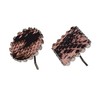Mibella Hair Braid Ties with Appliqué, Set of 2, Black,