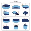 Jasonwell Foldable Dog Pet Bath Pool Collapsible Dog Pet Pool