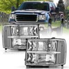 TUSDAR Fit for 2007-2013 GMC Sierra 1500 Headlight Assembly 07-14