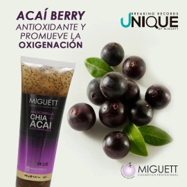 Mascarilla Corpo-facial Chía + Acai Ultrahidratante Miguett