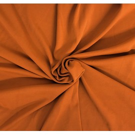 Caramel Nylon Spandex 1x1 Rib Knit Fabric by The Yard 4 Way Stretch 12/21#06