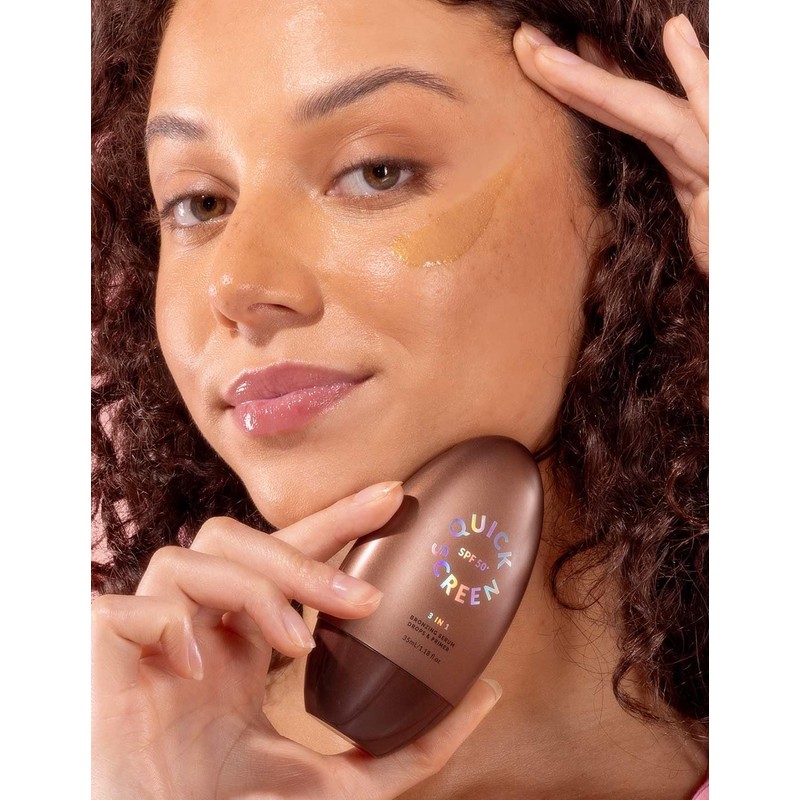 THE QUICK FLICK Bronzing Drops for Face with SPF 50+