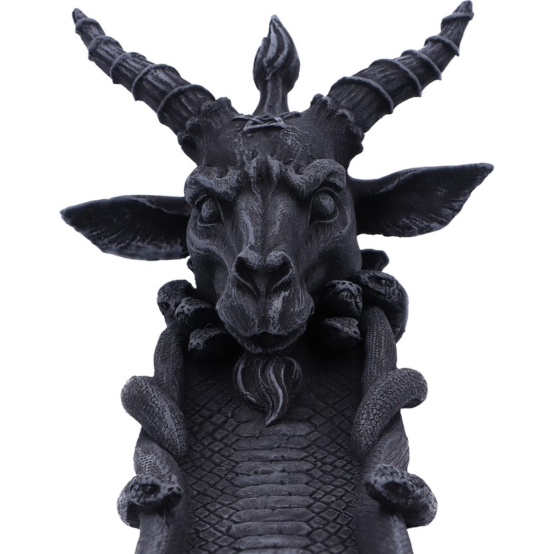 Nemesis Now Baphomet's Scent Incense Holder 29.2cm, Black