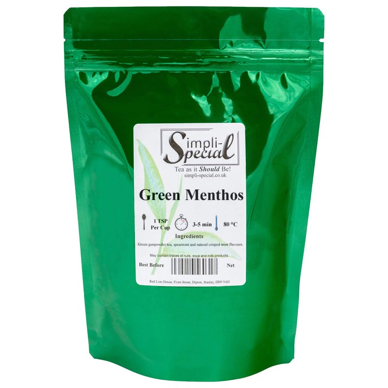 Green Menthos Tea Mint and Green Loose Leaf Tea by