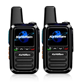 2 Pack Global Walkie Talkie-Unlimited Distance Walkie Talkie-Long Distance walkie Talkie with Clear Audio for Truck Drivers to Communicate remotely During Logistics Operations(SIM Card Included)