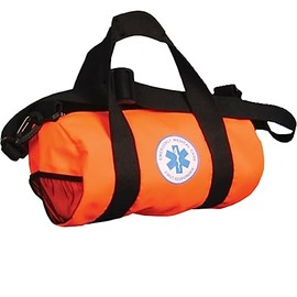 Dress Up America Kids Pretend Play EMT EMS Duffel Bag Orange