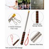 TPZORJX Telescopic Flag Pole, 2 m Telescopic Flagpole, Handheld Flagpole