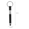 Gatuida 4pcs Pen Shape Keychains Touch Screen Stylus Pen Keyring