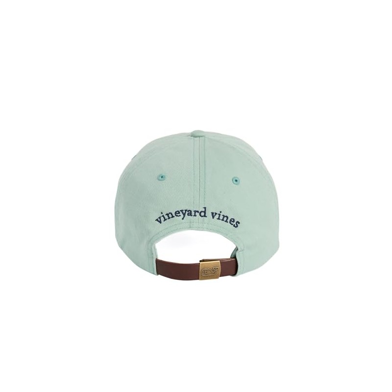 vineyard vines Men's Classic Logo Baseball Hat, Dune Grass