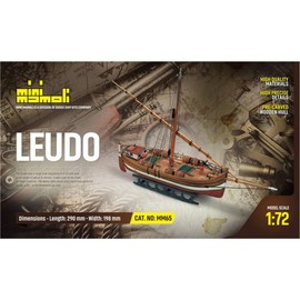 MINI MAMOLI - Modello kit Barca IL LEUDO Series Scala 1:72 - DUS_MM65
