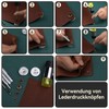 320 Piece Leather Rivets Set, Hollow Rivets Set, Press Stud