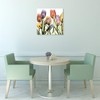 Empire Art Direct Tulip Scape X-Ray I Flower Wall Art