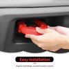 RT-TCZ Tow Hook Covers Bumper Tow Hook Covers Protector Cover