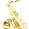 Sunrise Sound House Miniature Musical Instrument Tenor Saxophone 1/12 Gold