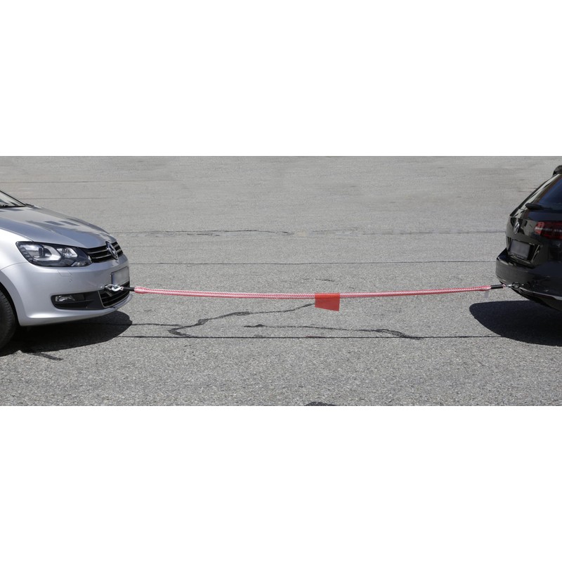 Kerbl 37701 Tow Rope Elastic 4 m, 3500 kg, Snap