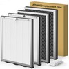 4 Packs Upgraded APH4000 Replacement Filter Compatible with KNKA APH4000