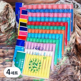 Donghae Chemical dyeing gloves dyeing towel ceramic hair rod 4 sets of 12 mixed colors / 동해화학 염색장갑 염색용타올 세라믹 헤어롯드 12종 혼합색상 4세트